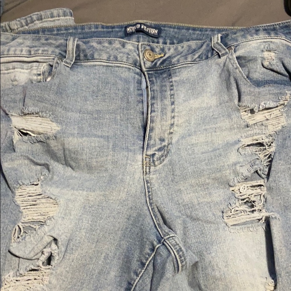 Ripped jeans